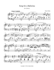 Song for a Ballerina