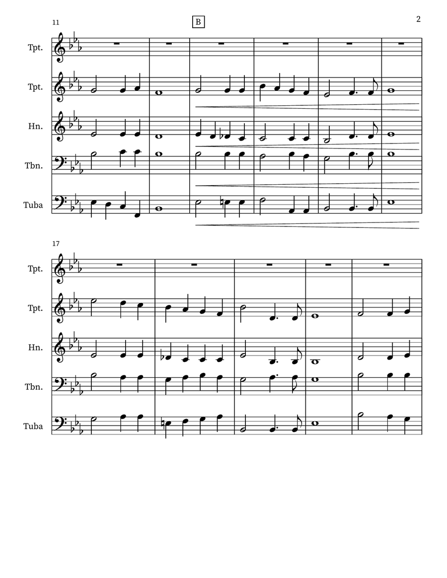 Keller's American Hymn Keller's American Hymn Small Ensemble scores gallery preview page 2