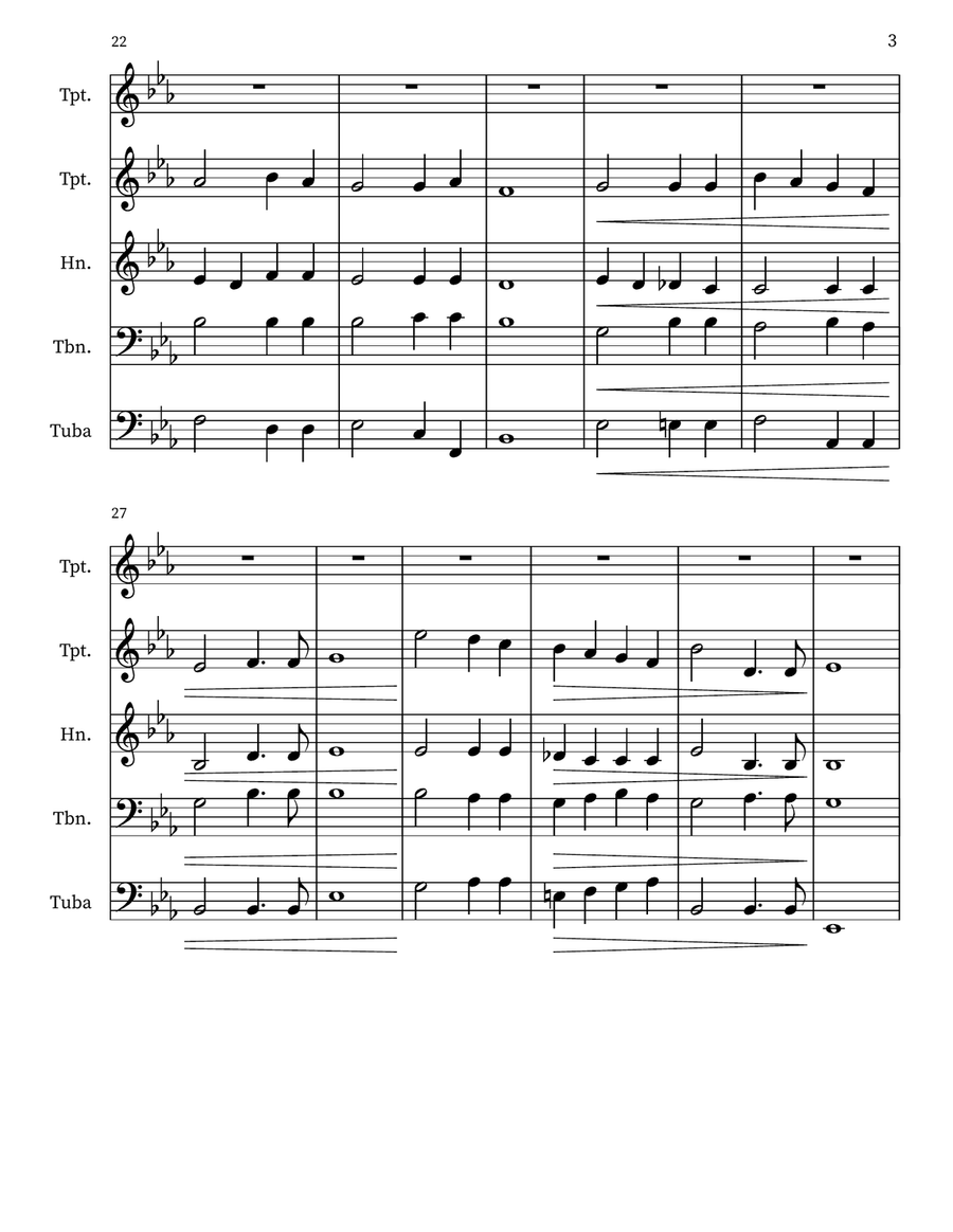 Keller's American Hymn Keller's American Hymn Small Ensemble scores gallery preview page 3