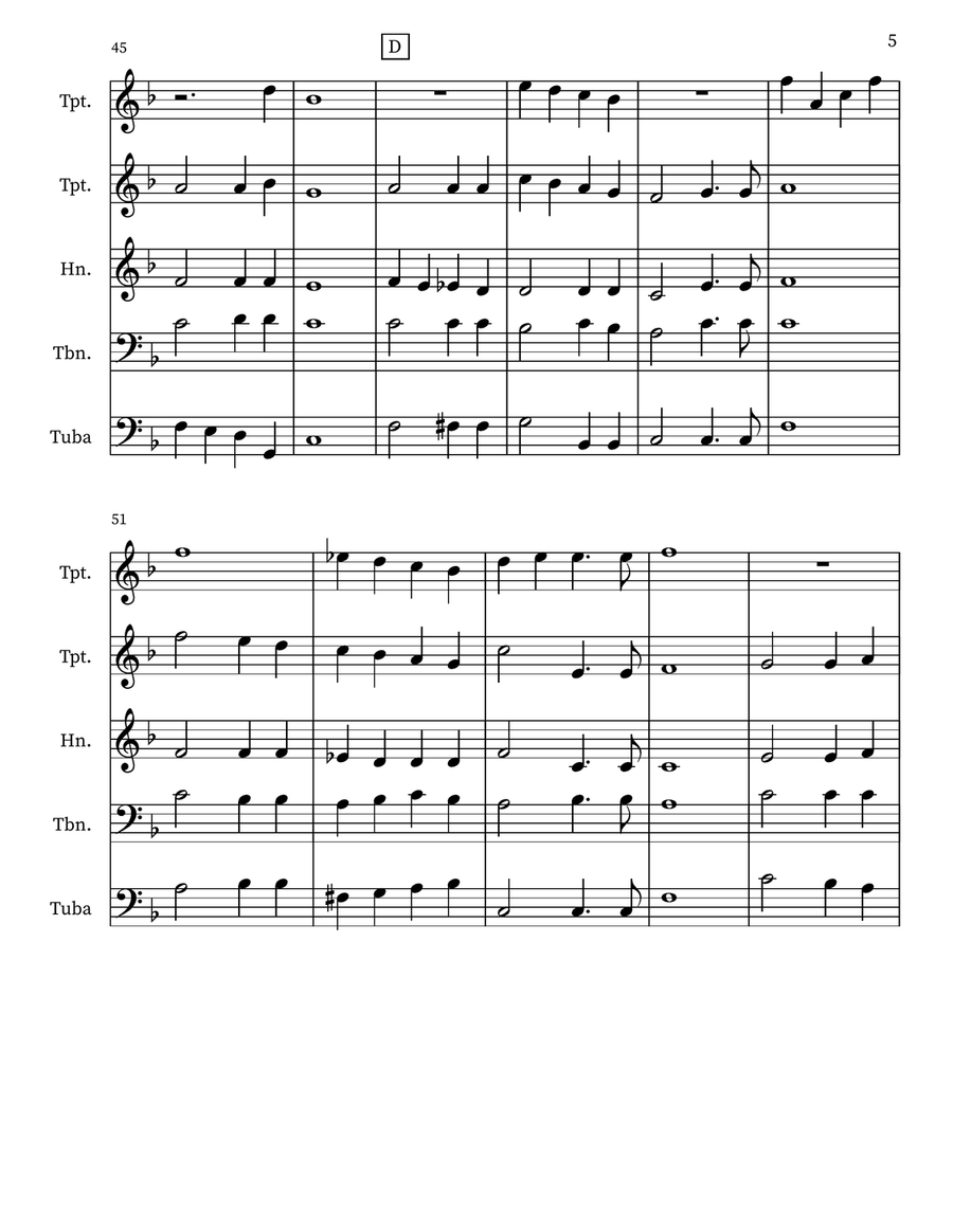 Keller's American Hymn Keller's American Hymn Small Ensemble scores gallery preview page 5