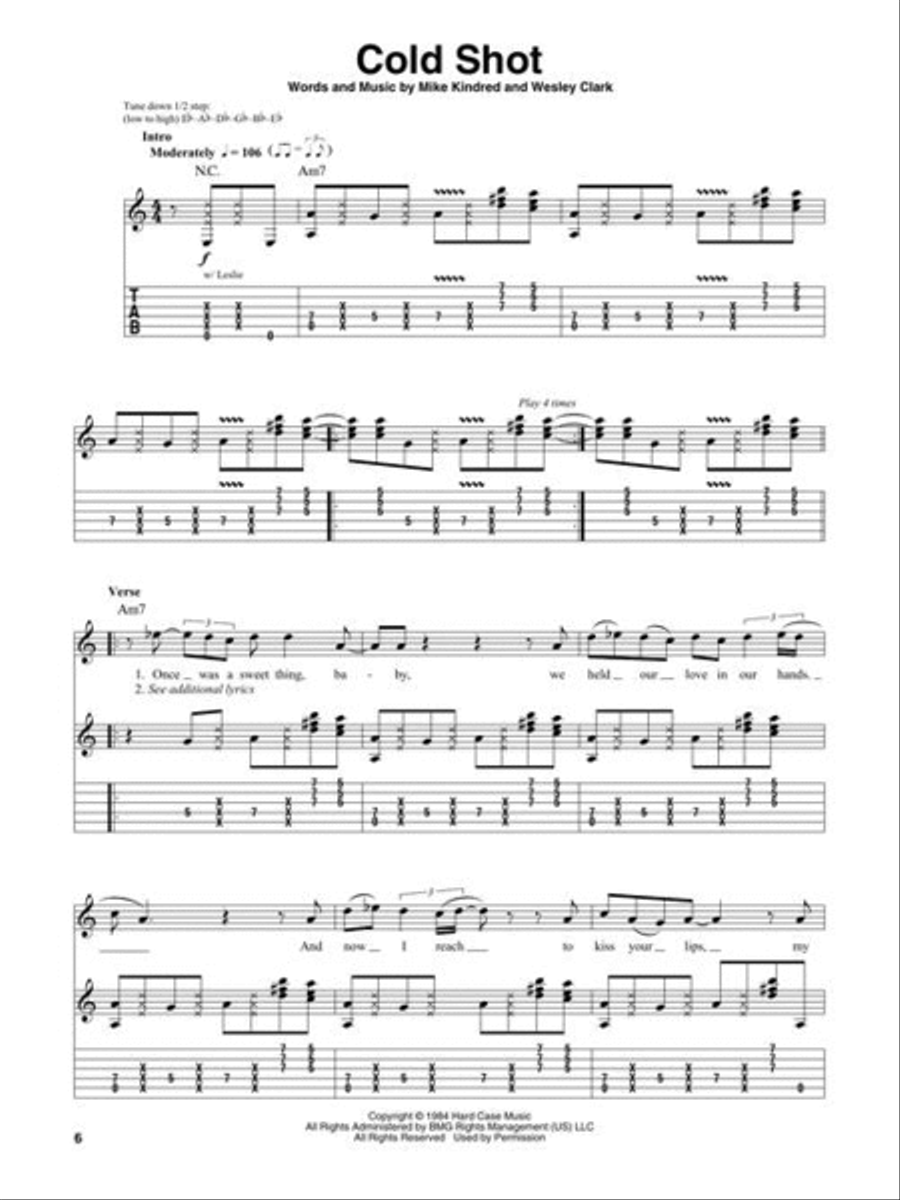 Stevie Ray Vaughan – Deluxe Guitar Play-Along Volume 27 Electric Guitar scores gallery preview page 4