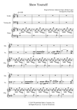 Show Yourself - Score Only