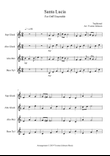 Santa Lucia - For Orff ensemble