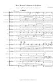 Bossa Bravado; Allegretto in Bb Minor; for Jazz Ensemble , Cello’s & Group Vocals