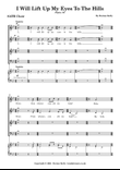 I Will Lift My Eyes To The Hills - Psalm 121 (SATB)