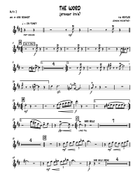 The Word Jazz Ensemble scores gallery preview page 4