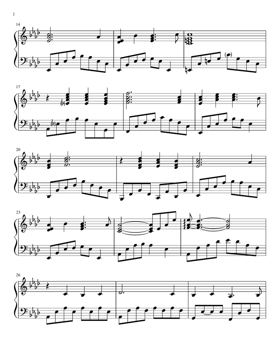 Be Still, My Soul Be Still, My Soul Piano Solo scores gallery preview page 3