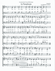 IN PARADISUM-for SATB Choir
