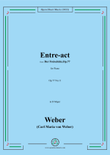 Weber-Entre-act,from 'Der Freischütz,Op.77' mini preview