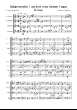 Allegro molto e con brio from Grosse Fuge Op. 133
