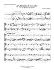 Christmas Serenade - Alto & Tenor Sax Dues