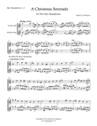 Christmas Serenade for two Alto Saxophones