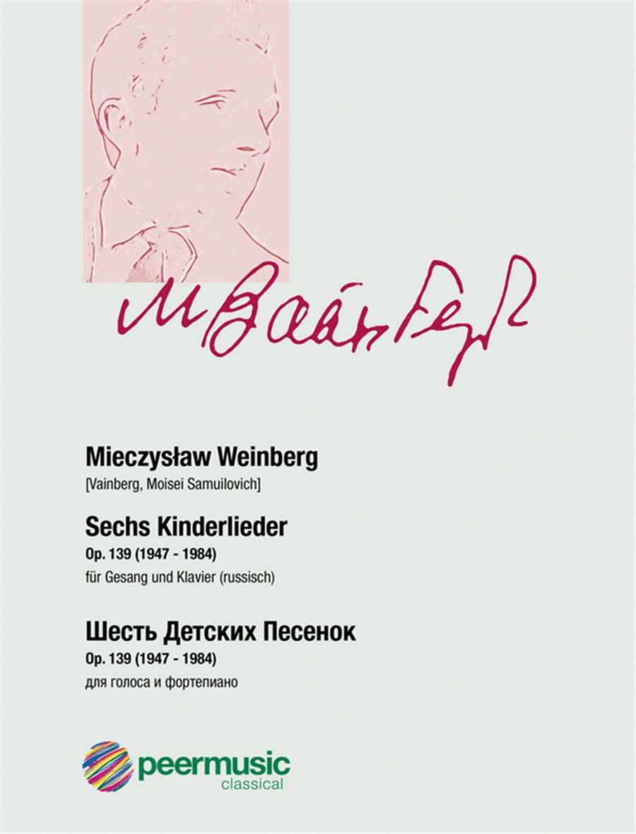 6 Kinderlieder op.139 Voice Solo scores gallery preview page 1