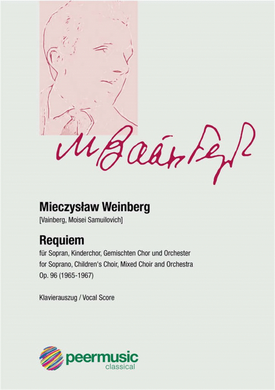 Requiem op.96 Children's Choir scores gallery preview page 1