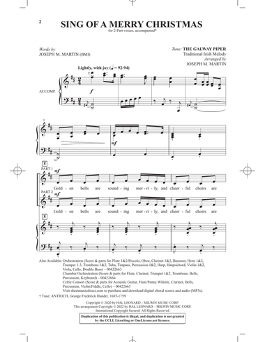 Sing Of A Merry Christmas