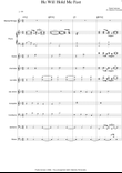 He Will hold Me Fast - Score Only