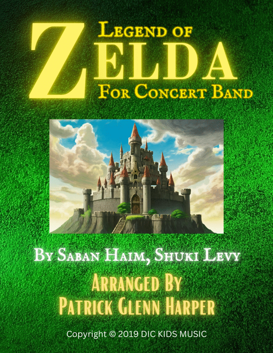 The Legend Of Zelda Concert Band scores gallery preview page 1
