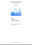 Koukonaries Rhythm (for brass quintet)