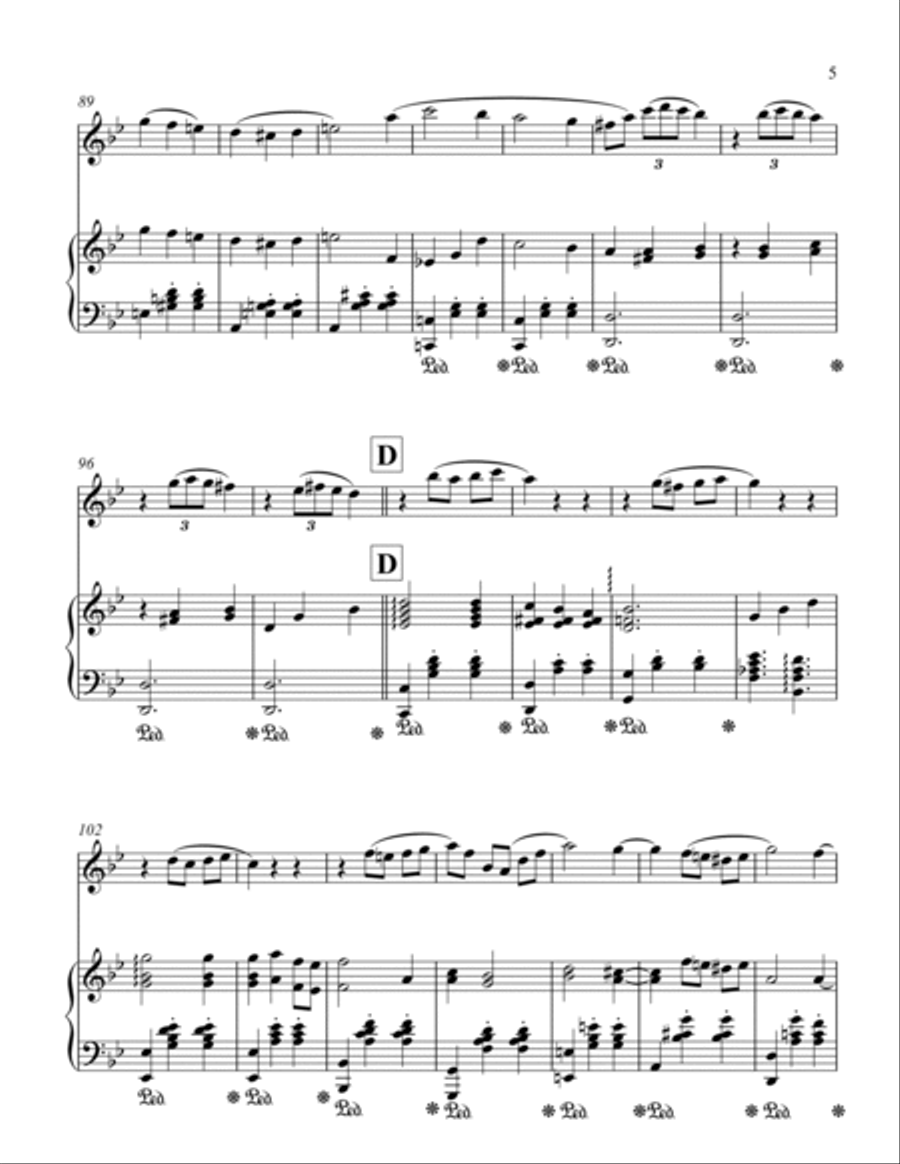 Merry-go-round Of Life Clarinet Solo scores gallery preview page 5