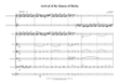The Arrival of the Queen of Sheba for 2 Descant Recorders & String Orchestra