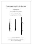 Dance of the Little Swans arranged for Woodwind Trio mini preview