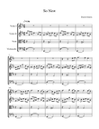So New for String Quartet
