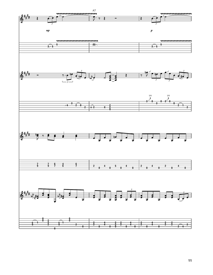 Got You On My Mind Electric Guitar scores gallery preview page 2