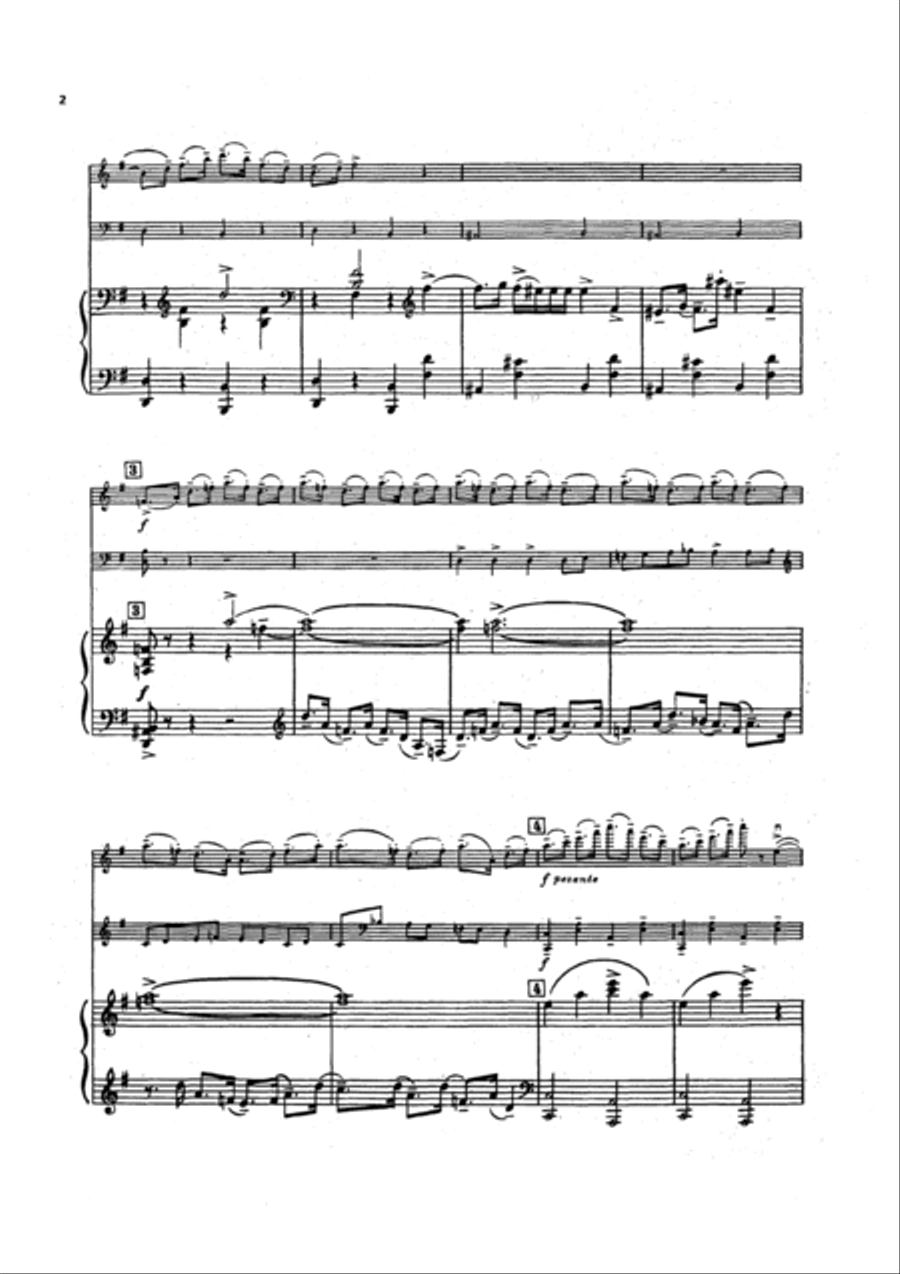 Montagues and Capulets (Dance of the Knights) Violin scores gallery preview page 2