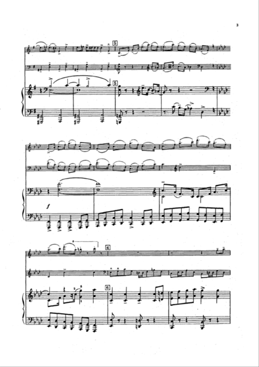 Montagues and Capulets (Dance of the Knights) Violin scores gallery preview page 3