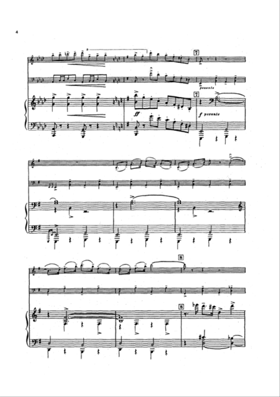 Montagues and Capulets (Dance of the Knights) Violin scores gallery preview page 4