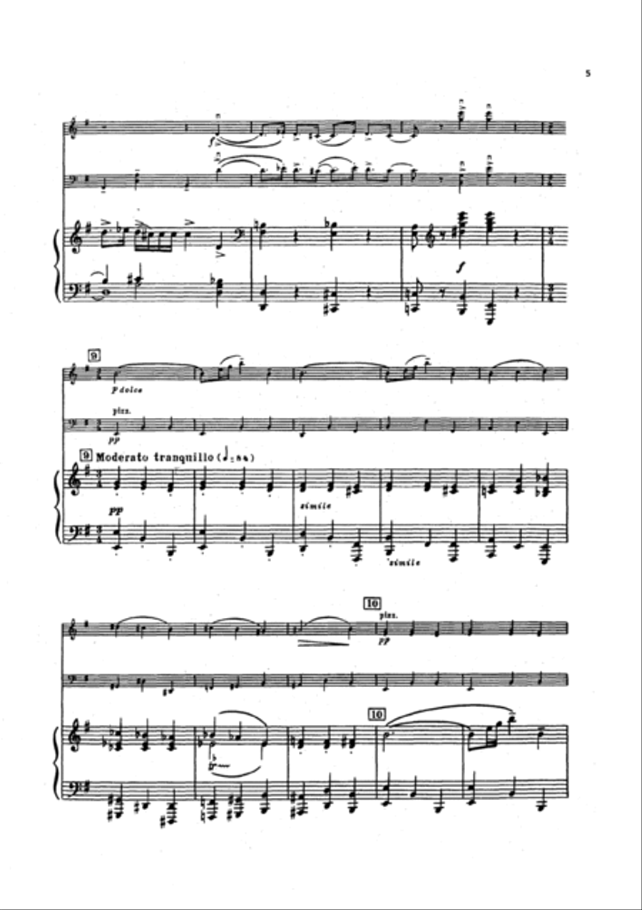 Montagues and Capulets (Dance of the Knights) Violin scores gallery preview page 5