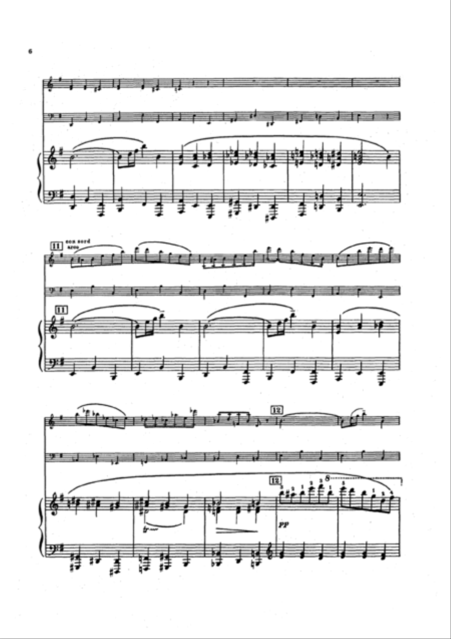 Montagues and Capulets (Dance of the Knights) Violin scores gallery preview page 6