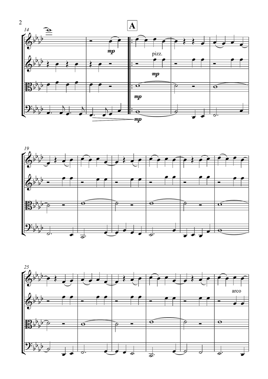 Ruby String Quartet scores gallery preview page 3