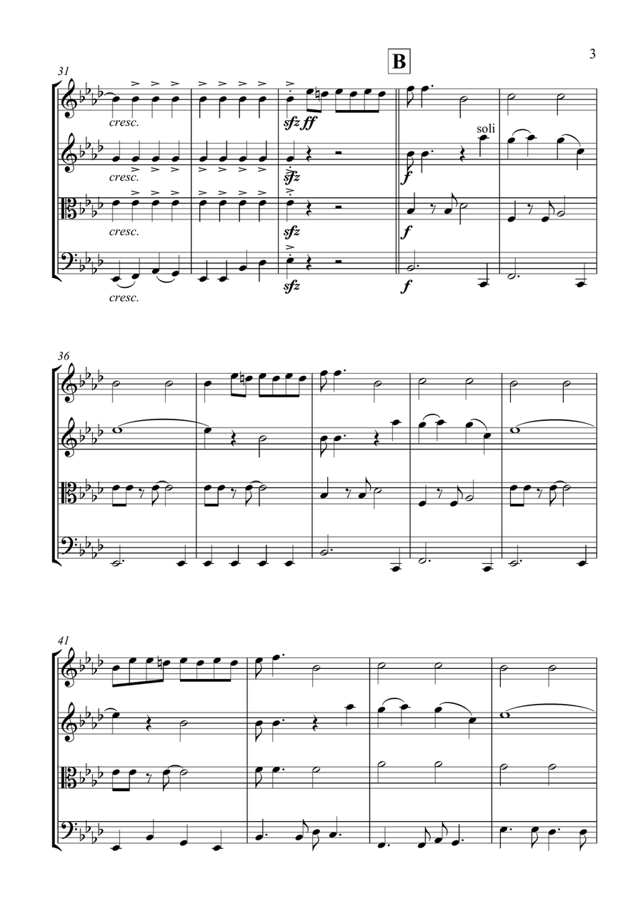 Ruby String Quartet scores gallery preview page 4