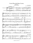 Crown Him with Many Crowns (Diademata) for Brass Quartet