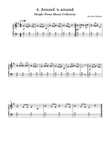 Simple Piano Collection 4. Around 'n around...