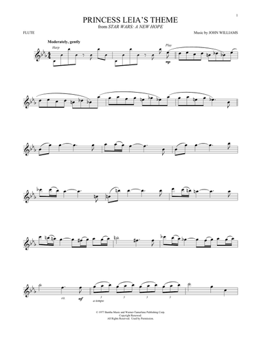 Princess Leia's Theme (from Star Wars: A New Hope)