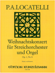 Christmas concerto for strings and organ Op. 1/8