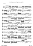 DONT 24 Etudes and Caprices Op35, for Violin No 05