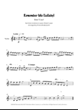 Remember Me (lullaby)