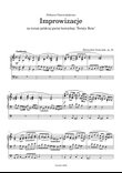 Improvisations on the Polish sacred song “Holy God”, Op. 38