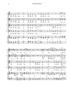 Morning Has Broken 4-Part scores gallery preview page 3