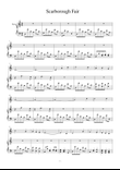 Scarborough Fair/canticle