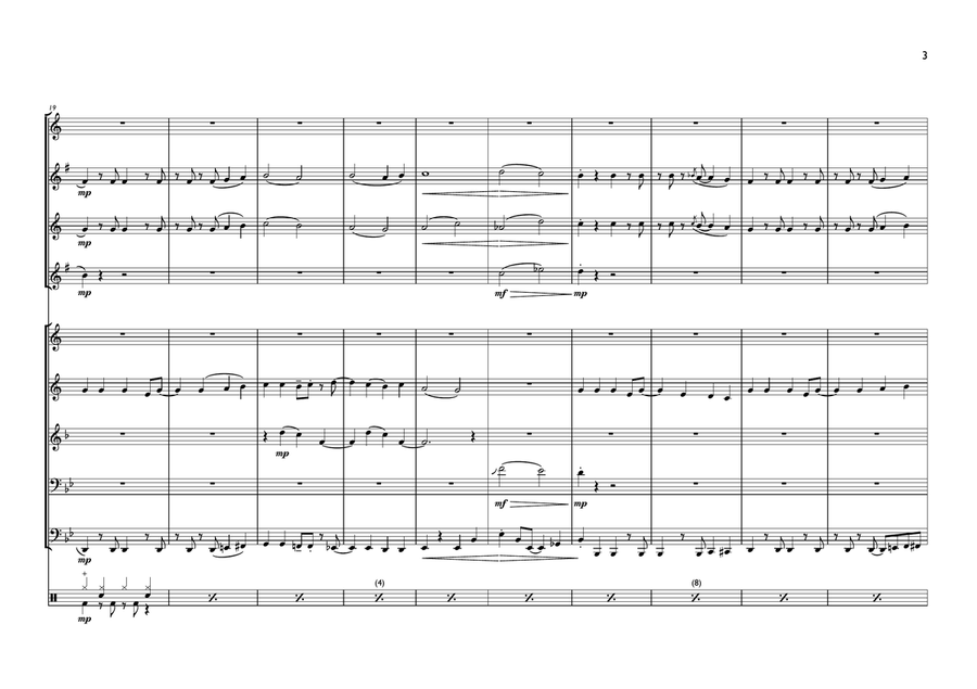 Thunderbirds Are Go Large Ensemble scores gallery preview page 3