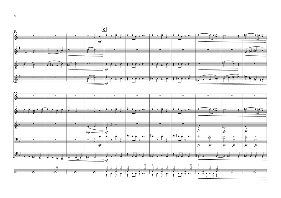 Thunderbirds Are Go Large Ensemble scores gallery preview page 4