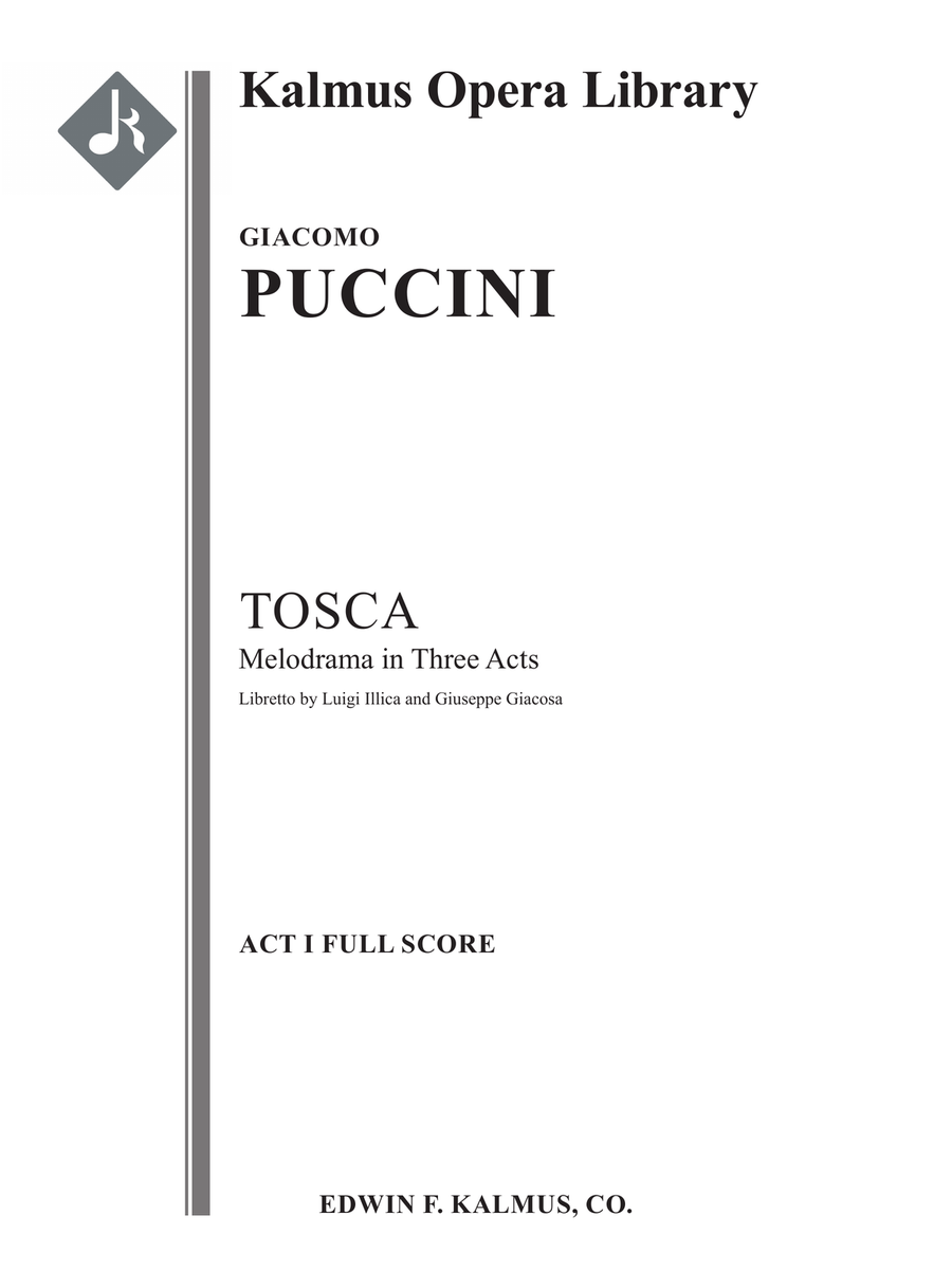 Tosca (original orchestration) Choir scores gallery preview page 2