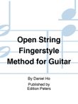Open String Fingerstyle Method for Guitar
