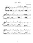 Waltz in D major (Valsa em Ré maior)