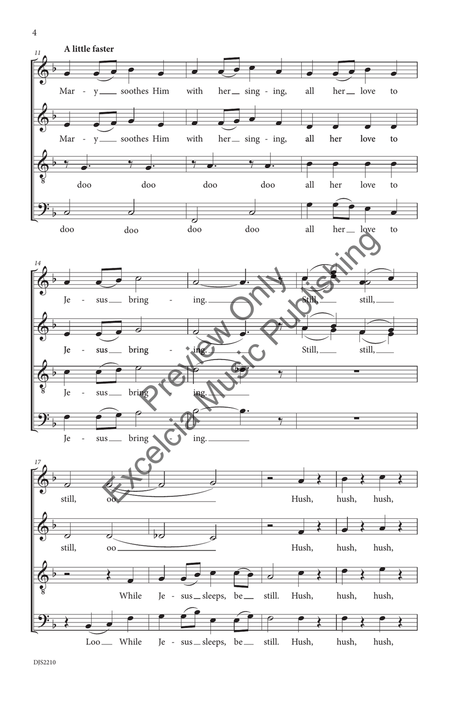 Still, Still, Still Still, Still, Still 4-Part scores gallery preview page 5