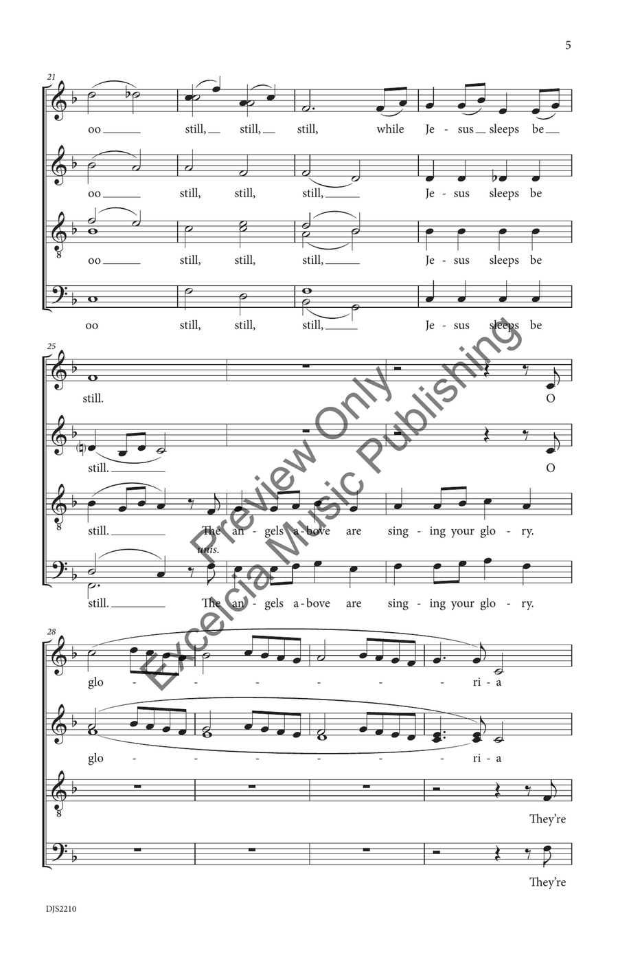 Still, Still, Still Still, Still, Still 4-Part scores gallery preview page 6